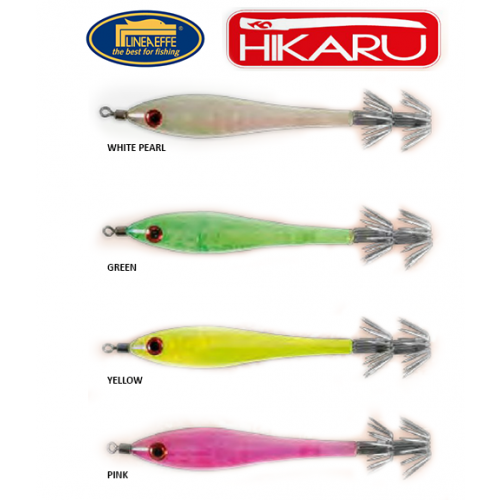 Lineaeffe Hikaru Hard Squid mm. 70 gr. 3 colore WHIE PEARL